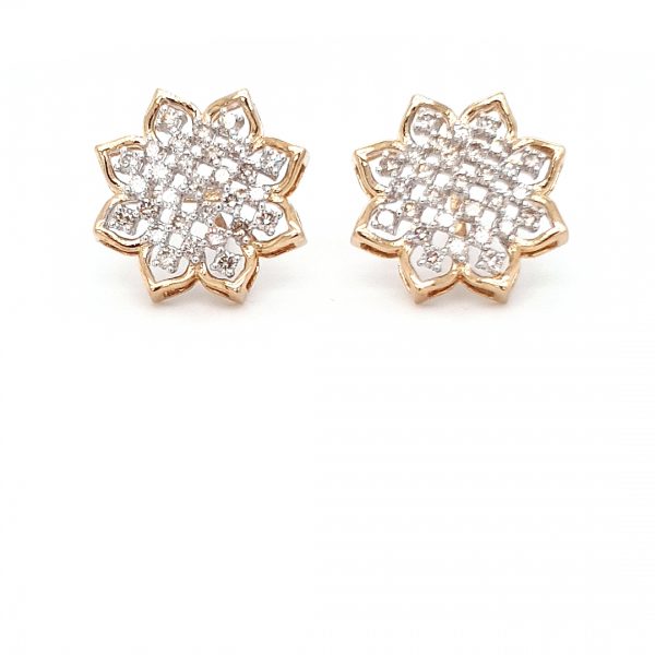 Diamond Tops Earrings For Women DT499