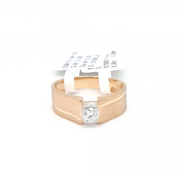 Solitaire Diamond Engagement Ring For Men DGR172