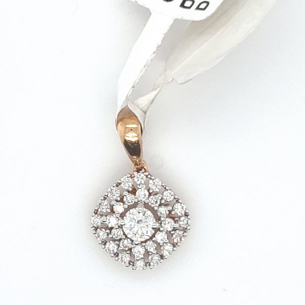 Attractive Diamond Pendant for Women