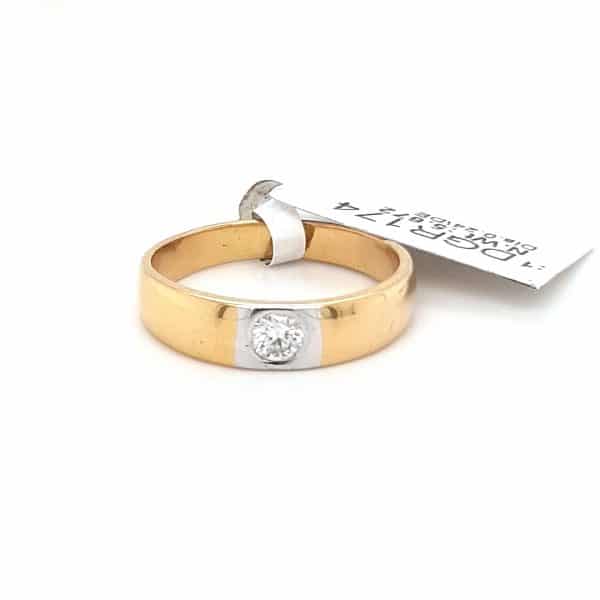 Classic Diamond Engagement Ring For Men