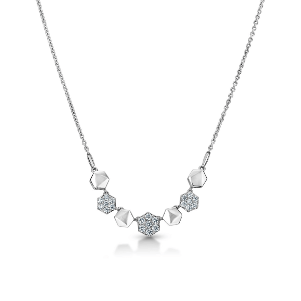 Dazzling Platinum Necklace for Women 20PTEPN31