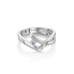Gorgeous Platinum Ring for Women 20PTEPR35