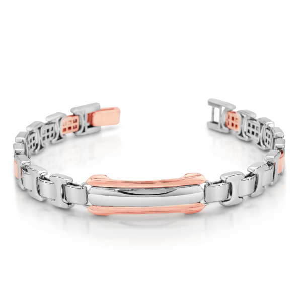 Stunning platinum bracelets for men 20PTMJB16