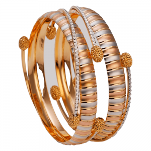 Dazzling Gold Bangles for Women A101451