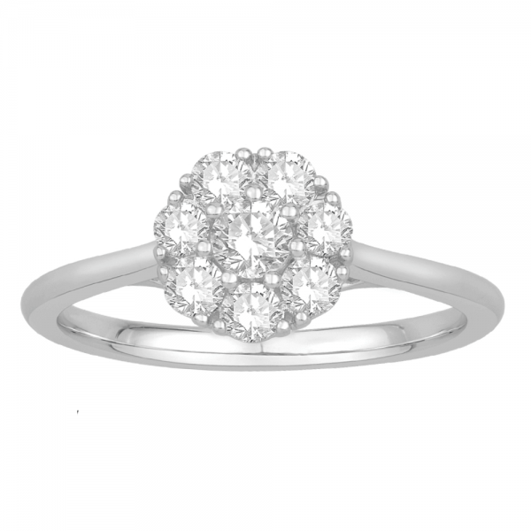 Gorgeous Casual Diamond Rings for Women DKF599W