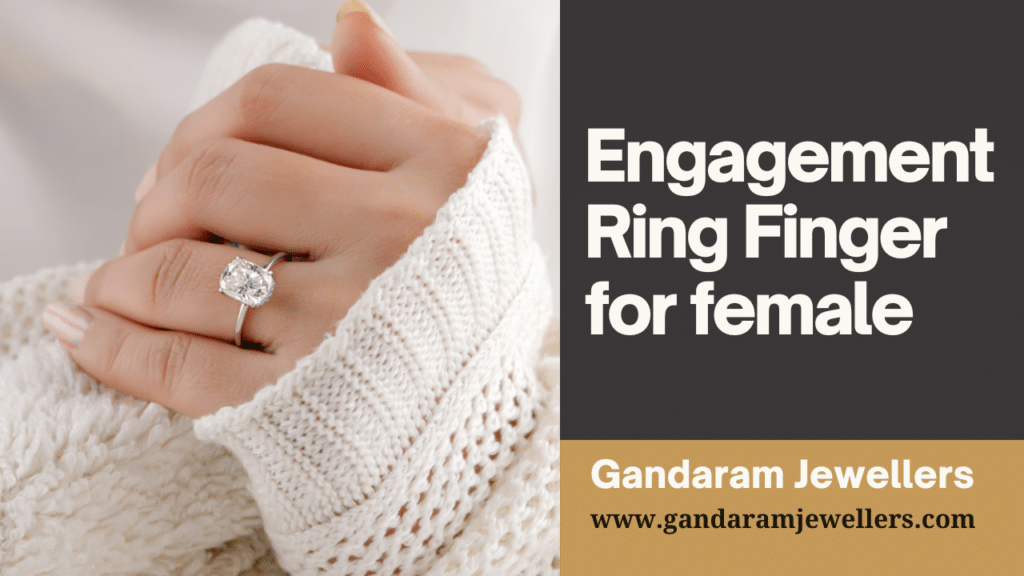Engagement ring kis finger for female