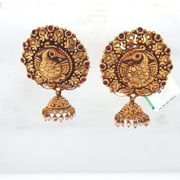 GOLD ANTIQUE EARINGS FOR WOMEN 1031