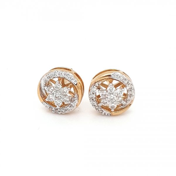 Diamond Tops Earrings For Women DT471