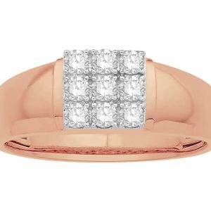 Men Traditional Diamond Engagement Ring IME673
