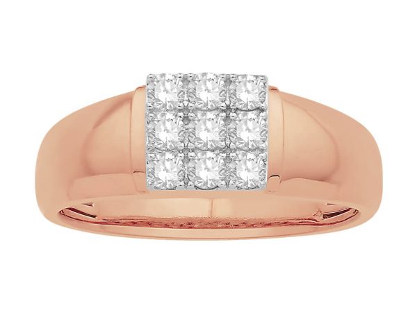 Men Traditional Diamond Engagement Ring IME673