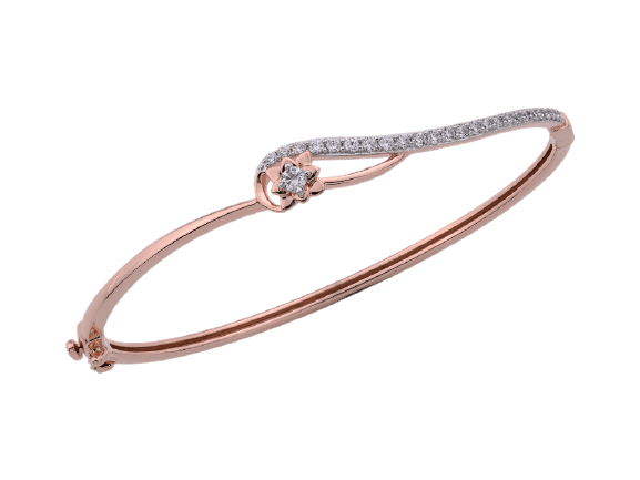 Rose Gold Diamond Bracelet IME3641