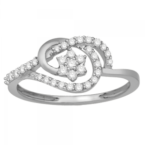 Gorgeous Casual Diamond Rings for Women JFG1266W