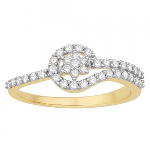 Gorgeous Casual Diamond Rings for Women JFG1272YR