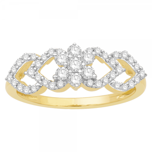Gorgeous Casual Diamond Rings for Women JFG1304YR
