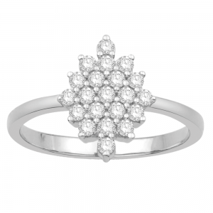 Gorgeous Casual Diamond Rings for Women JFG1755W