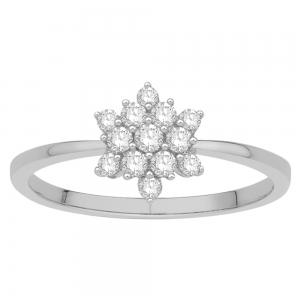 Gorgeous Casual Diamond Rings for Women JFG1808W