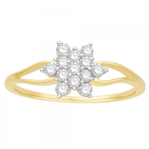 Gorgeous Casual Diamond Rings for Women JFG1942YR