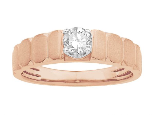 Men Solitaire Diamond Engagement Ring LWM00580CP