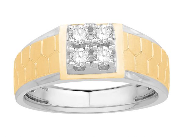 Men Traditional Diamond Engagement Ring LWM00635CP
