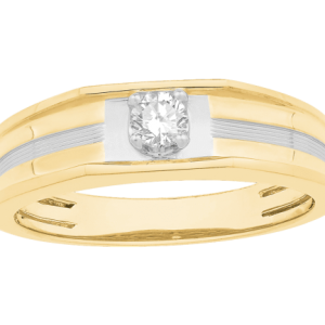 Men Solitaire Diamond Engagement Ring LWM00661CP