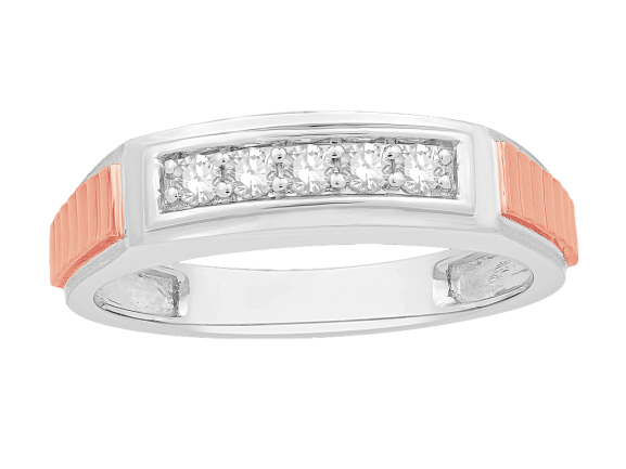 Men Traditional Diamond Engagement Ring LWM00683CP
