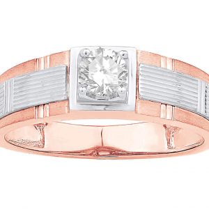 Men Solitaire Diamond Engagement Ring LWM00694CP