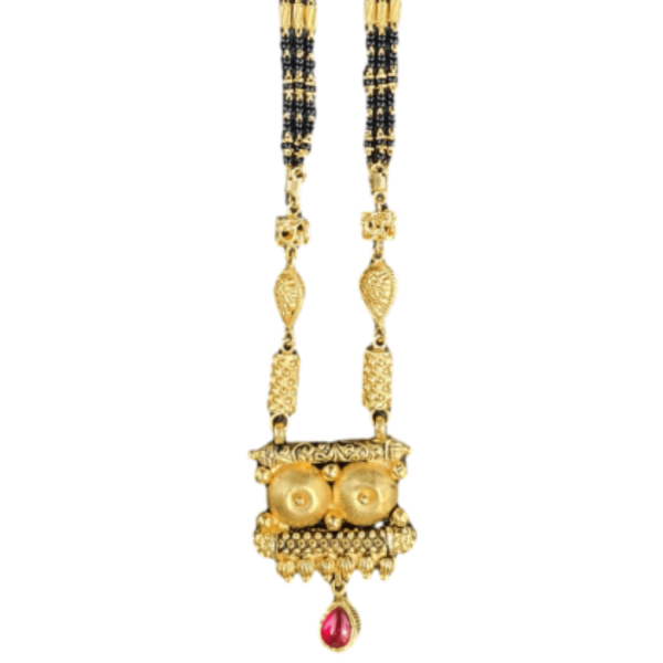 Reliable Gold Mangalsutra for Women MS247