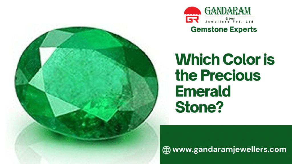 Which colour is the gemstone emerald