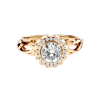 Solitaire Diamond Engagement Ring R0114