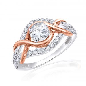 Premium Solitaire Diamond Engagement Ring for Women SMRSJ01623