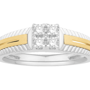 Men Traditional Diamond Engagement Ring WM0345