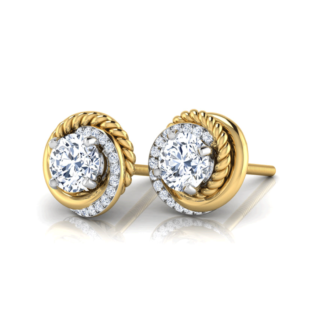 solitaire-earring