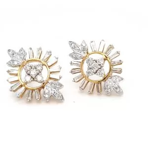 Diamond Tops Earrings For Women DT156