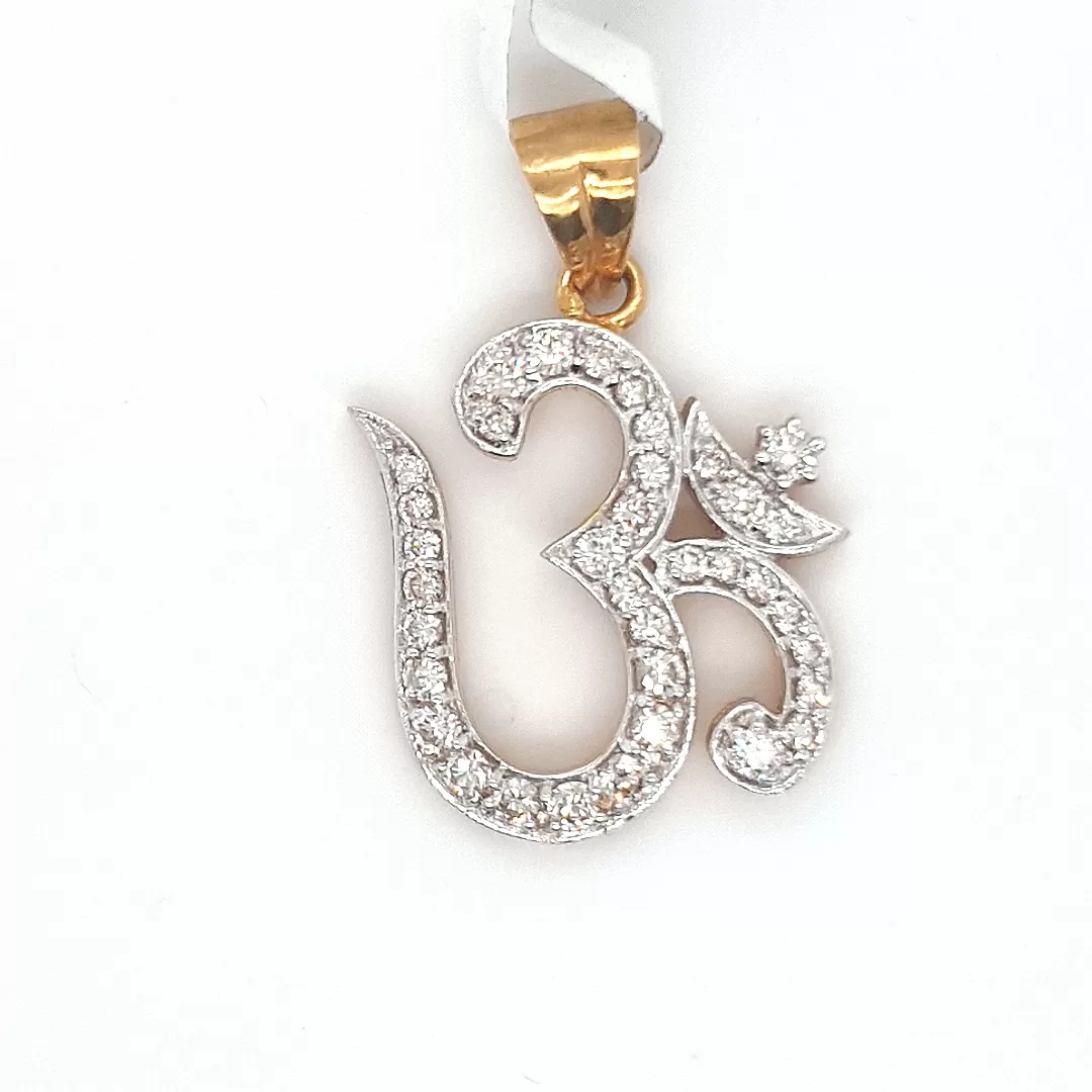 Om diamond online pendant designs