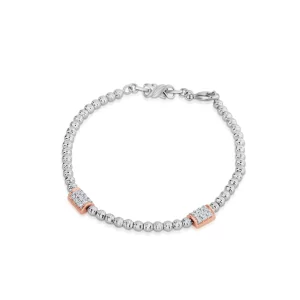 Impressive Platinum Bracelet for Women 20PTEBB06