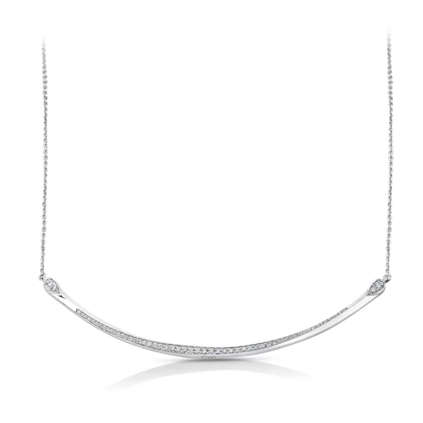 Dazzling Platinum Necklace for Women 20PTEUN42
