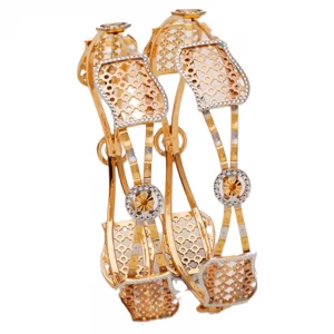 Dazzling Gold Bangles for Women A101409
