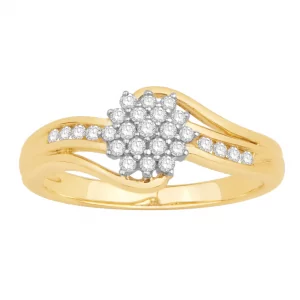 Gorgeous Casual Diamond Rings for Women DEI990Y