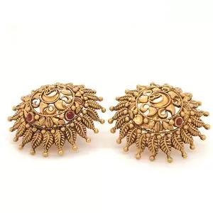 Gold Antique Earrings For Women 912