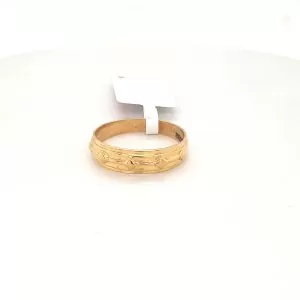 Gold Plain Band 520 | Trusted Gold Jewellery Store in Delhi