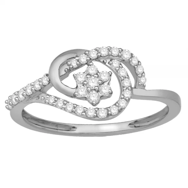 Gorgeous Casual Diamond Rings for Women JFG1266W