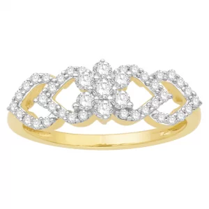 Gorgeous Casual Diamond Rings for Women JFG1304YR