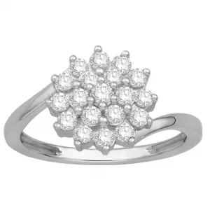 Gorgeous Casual Diamond Rings for Women JFG1366W