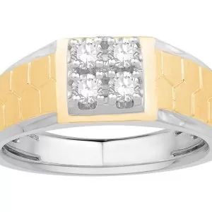 Men Traditional Diamond Engagement Ring LWM00635CP