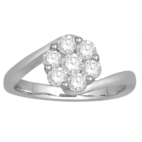 Gorgeous Casual Diamond Rings for Women MJB772W