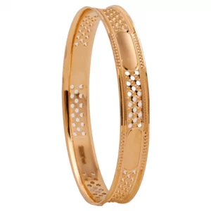 Dazzling Gold Bangles for Women P100610