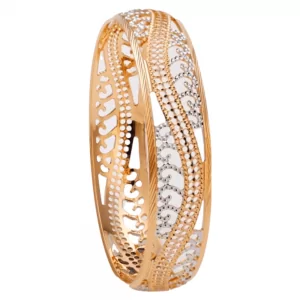 Dazzling Gold Bangles for Women P103166