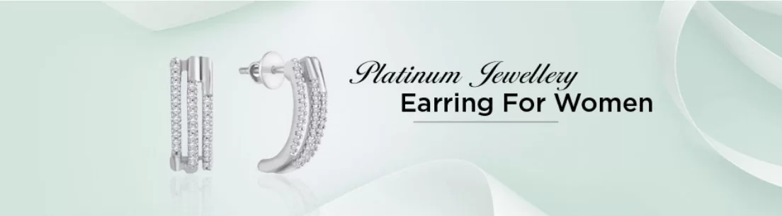 Platinum Earring for Women