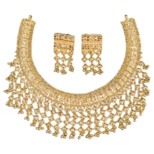 Exclusive Gold Necklace Set For Women SET763a