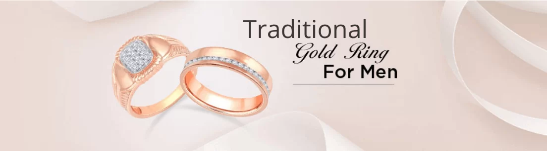 Traditional Gold Ring for Men